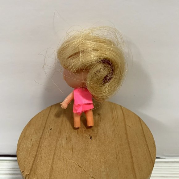 Vintage Liddle Kiddle Clone Doll Pink Suit Blonde - Picture 3 of 7